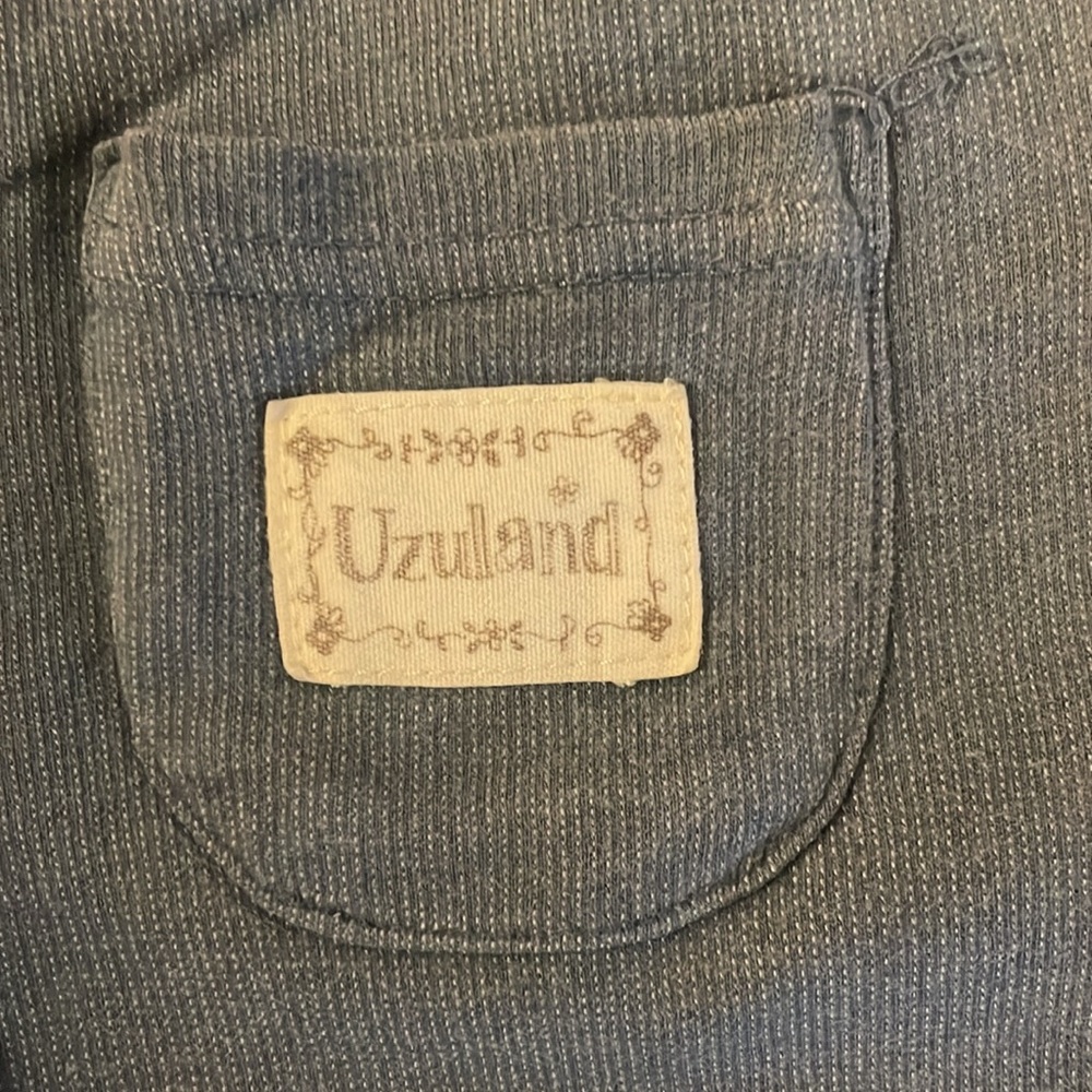 Denim Ruffled Capris - Picture 3 of 4